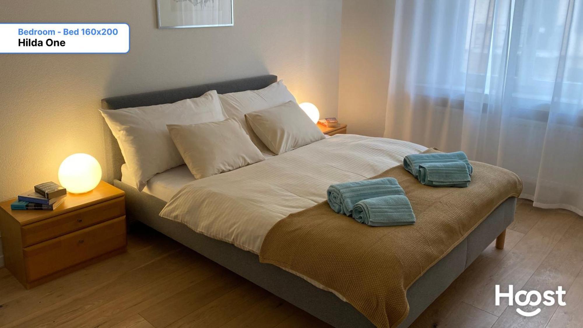 H1 With 4,5 Room, Bathroom, Kitchen, Central, Quiet & Modern With Office 苏黎世 外观 照片