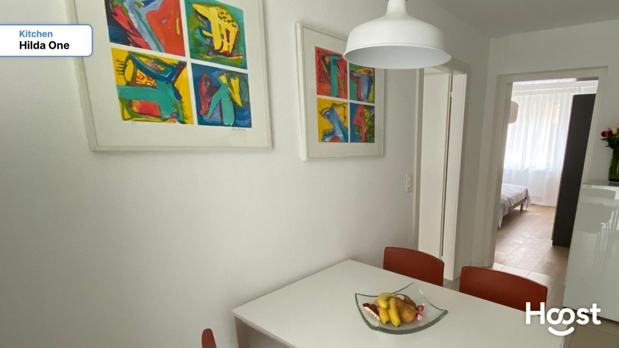 H1 With 4,5 Room, Bathroom, Kitchen, Central, Quiet & Modern With Office 苏黎世 外观 照片
