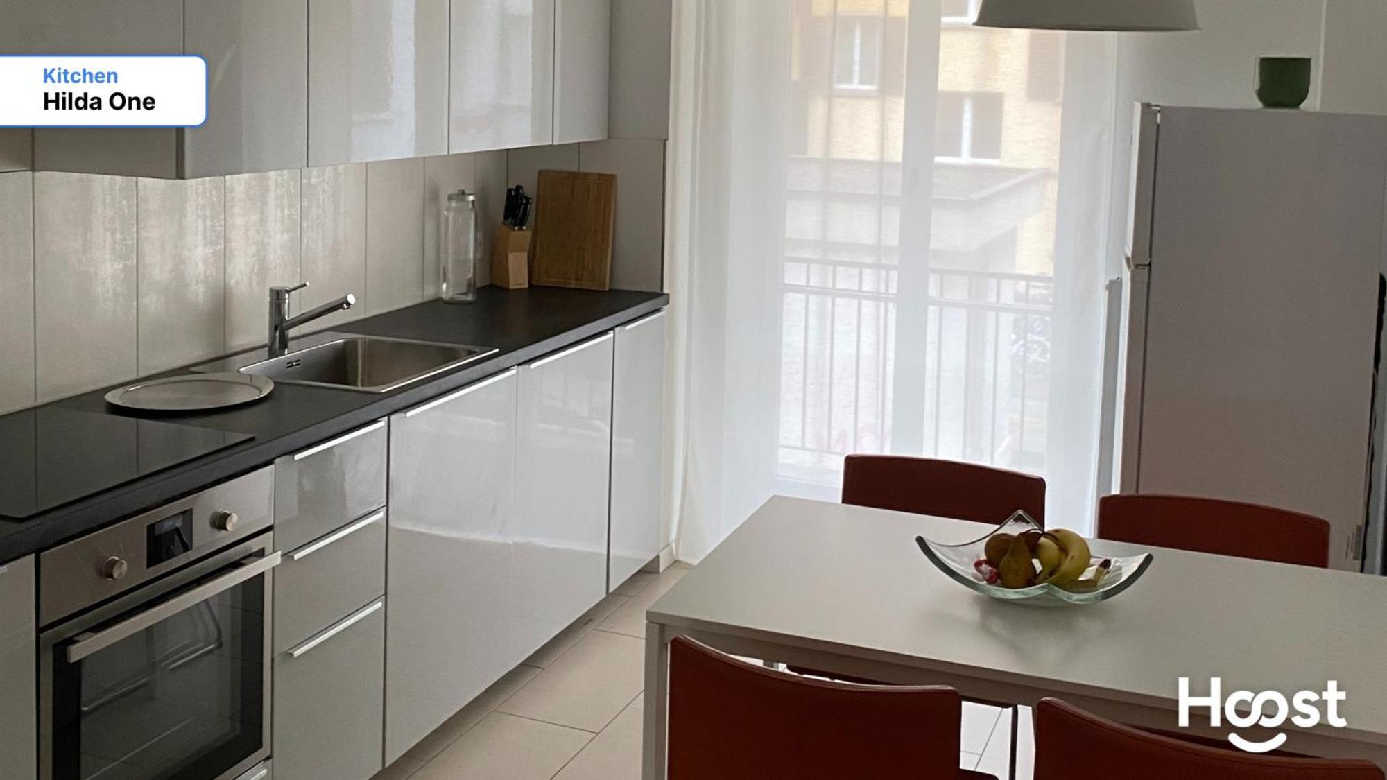 H1 With 4,5 Room, Bathroom, Kitchen, Central, Quiet & Modern With Office 苏黎世 外观 照片